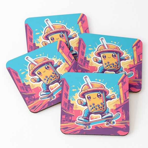 Item preview, Boba Boarder designed and sold by ONYX Pixee.