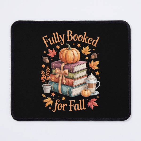 Item preview, Fully Booked for Fall Books Pumpkin Autumn Thanksgiving designed and sold by Moon-Ape.