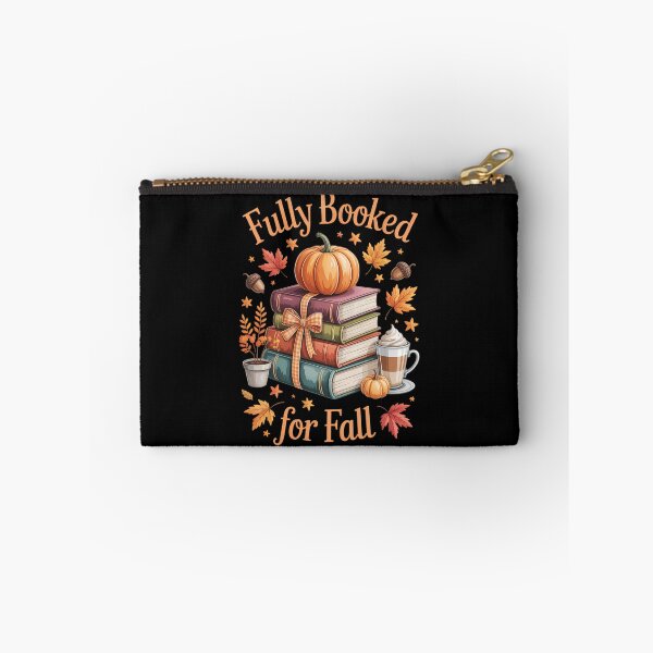 Item preview, Fully Booked for Fall Books Pumpkin Autumn Thanksgiving designed and sold by Moon-Ape.