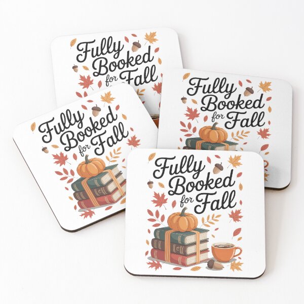 Item preview, Fully Booked for Fall Cozy Autumn Pumpkin and Books designed and sold by Moon-Ape.
