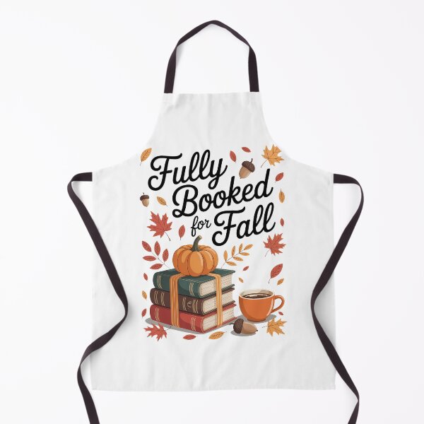 Item preview, Fully Booked for Fall Cozy Autumn Pumpkin and Books designed and sold by Moon-Ape.