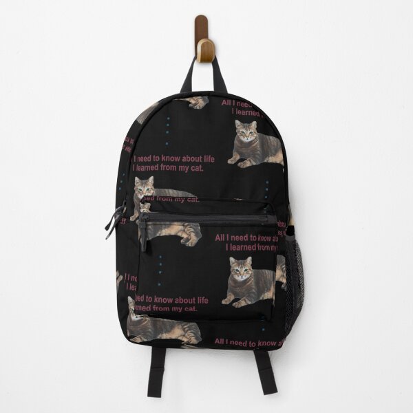Item preview, All I Need To Know About Life I Learned From My Cat designed and sold by LiviaBarrosMelo.