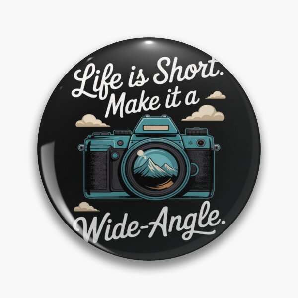 Item preview, Funny Camera Photography Make It Wide-Angle designed and sold by ArnethiaHoward.