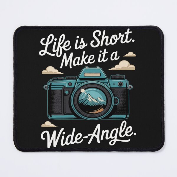 Item preview, Funny Camera Photography Make It Wide-Angle designed and sold by ArnethiaHoward.