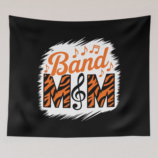 Item preview, Band Mom 2026 Marching Tiger Print Class of 2026 Senior designed and sold by Moon-Ape.