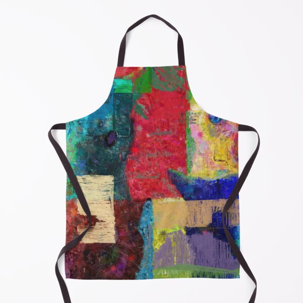 Item preview, Abstract painting. Colorful cats designed and sold by MTShoppingLine.