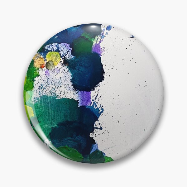 Item preview, Lots of green watercolor, teal blue green designed and sold by Myartspace.