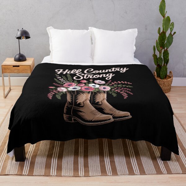 Item preview, Hill Country Strong - Texas - Boots and Flowers designed and sold by VENOM0RIOT.