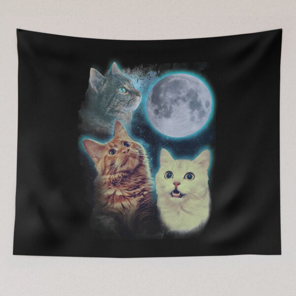 Item preview, Three Cats Moon designed and sold by LiviaBarrosMelo.