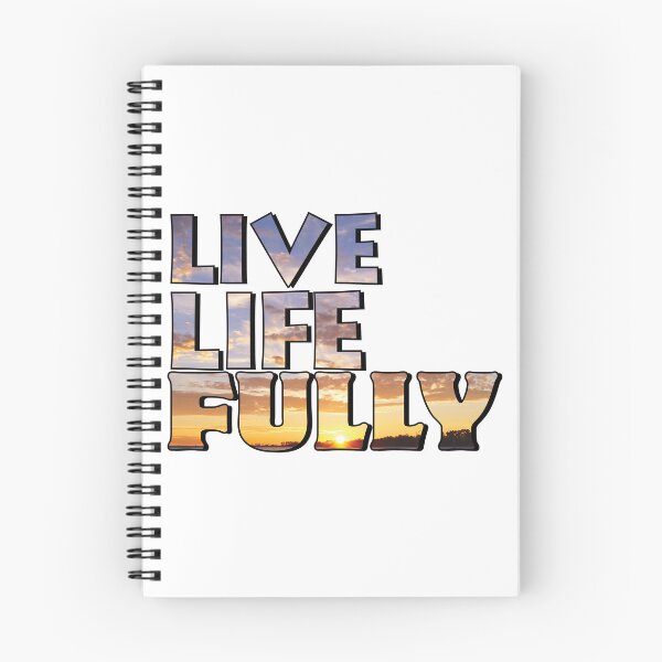 Item preview, Live Life Fully Quote designed and sold by ROSE ANN BANILAR.