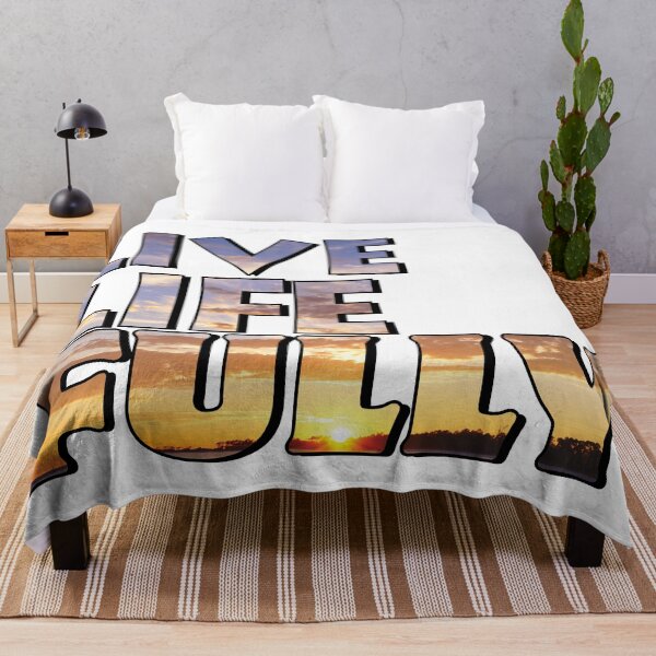 Item preview, Live Life Fully Quote designed and sold by ROSE ANN BANILAR.