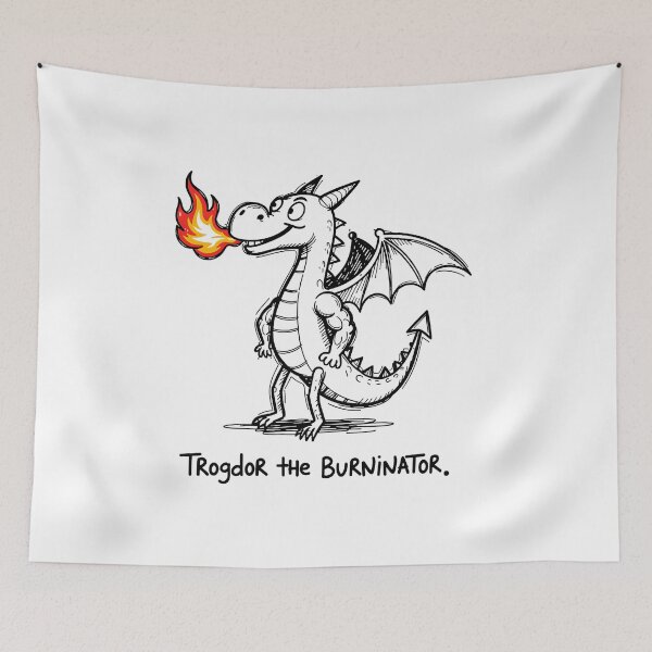 Item preview, Trogdor The Burninator designed and sold by farhan20.