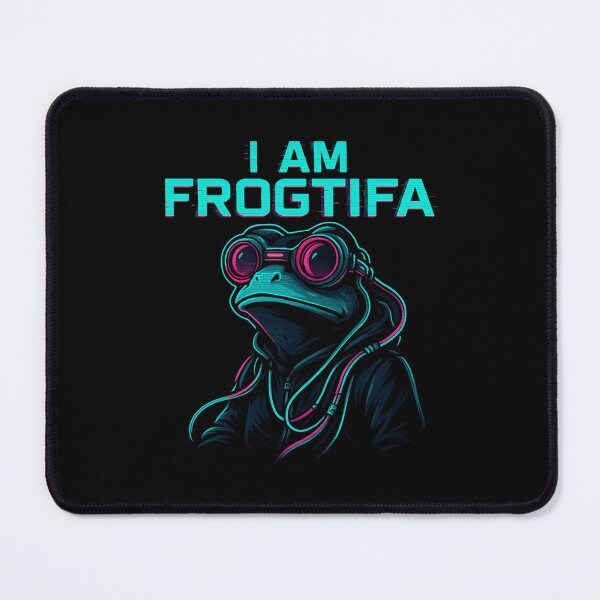 Item preview, I Am Frogtifa Ribbit Protest Frog Meme Portland Frog Brigade designed and sold by NightWisdom.