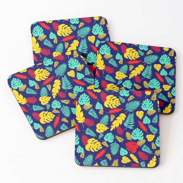 Item preview, Colorful autumn leaves pattern designed and sold by Floral-Tania.
