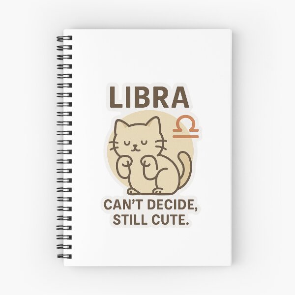 Item preview, Libra Zodiac Cat Sticker | Funny Astrology Gift for Libra Lovers – Kawaii Celestial Cat Design designed and sold by mirozeliea.