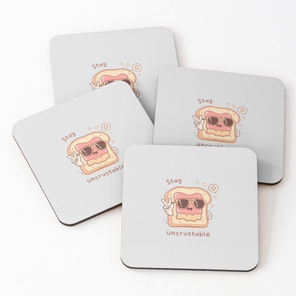 Item preview, Stay Uncrustable – Cute Peanut Butter & Jelly Sandwich T-Shirt designed and sold by EcoArtTees.
