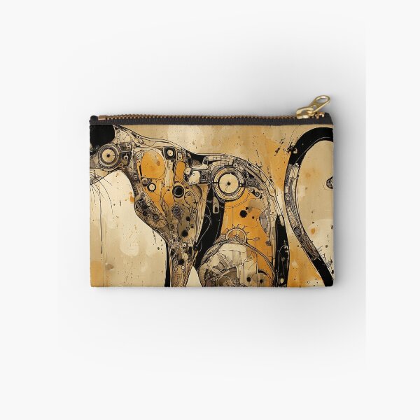 Item preview, Mechanical Cat Steampunk Art designed and sold by ChefsSpicyFits.