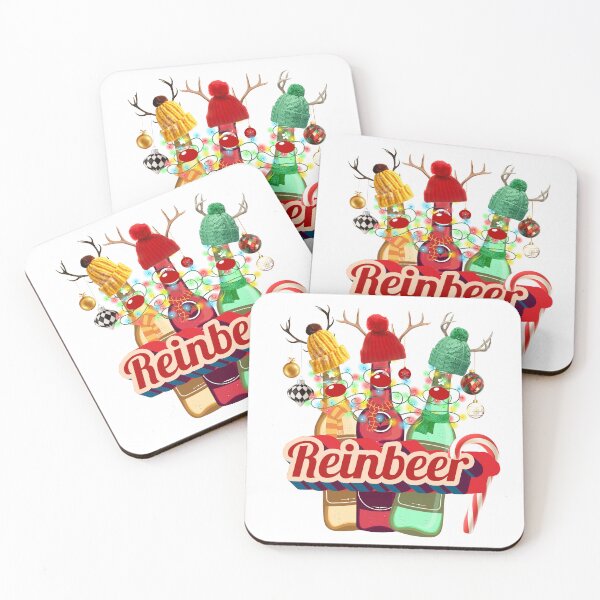 Item preview, Reinbeer - funny Christmas beer Reindeer design designed and sold by Sylviap Studio.