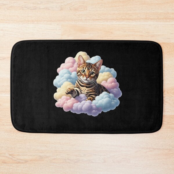 Item preview, My Dear Friends, Merry Christmas,World Cat Breeds Collection, Artistic Illustration, Famous Cats, Exotic Feline Wall Art, Cat Lover Gift, Realistic Pet Portrait Design designed and sold by chipmuckdesignn.