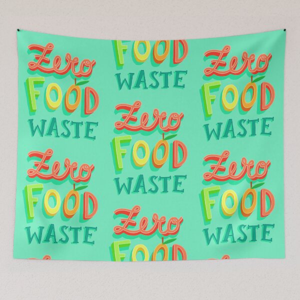 Item preview, Zero Food Waste designed and sold by whatafabday.