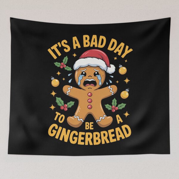 Item preview, Joke Xmas Gingerbread Funny Gingerbread designed and sold by georgiaarsnal.