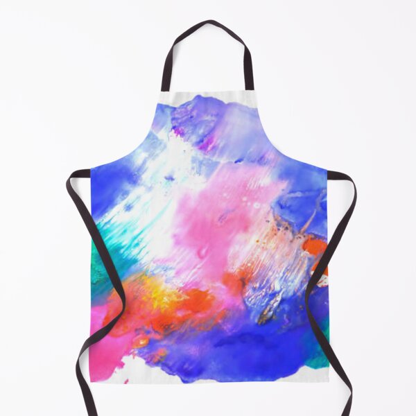 Item preview, Multi-coloured spot, watercolour abstract hand painted background designed and sold by MTShoppingLine.