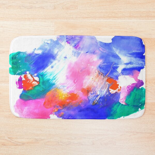 Item preview, Multi-coloured spot, watercolour abstract hand painted background designed and sold by MTShoppingLine.
