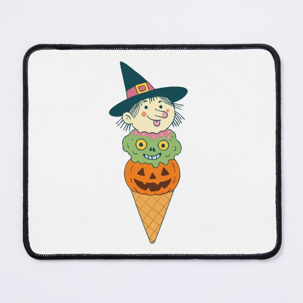 Item preview, Cute Halloween Ice Cream Cone Cartoon Illustration designed and sold by RuweisVibes.