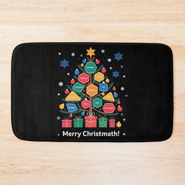 Item preview, Math Teacher Christmas Tree Geometry Merry Christmas designed and sold by georgiaarsnal.