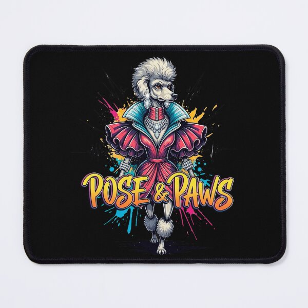 Item preview, Retro Fashion Poodle Graffiti Art designed and sold by SholoStudio.