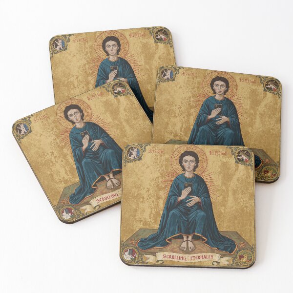 Item preview, Smartphone Scroll Medieval Icon | Byzantine Style designed and sold by PictorialWhimsy.