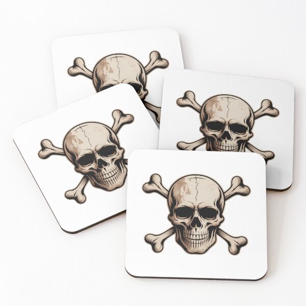 Item preview, Pirate Flag Skull And Crossbones Skeleton Graphic Halloween designed and sold by VENOM0RIOT.