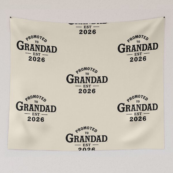 Item preview, Promoted to Grandad 2026 designed and sold by sydney-syder.