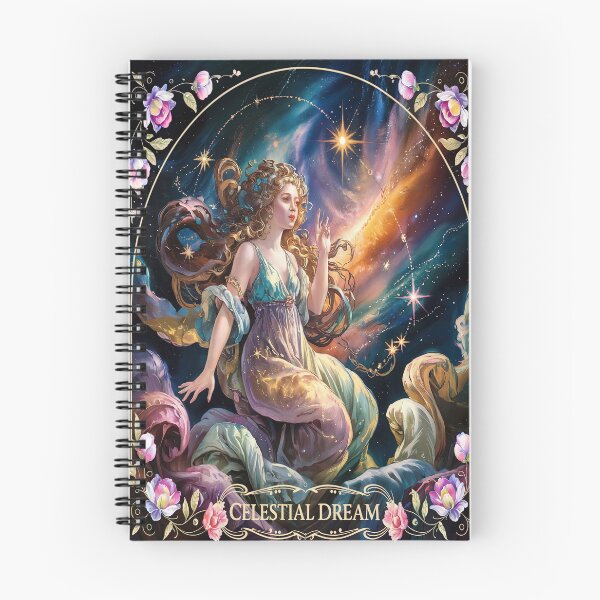 Item preview, Mucha inspired celestial painting designed and sold by Tamas Das.