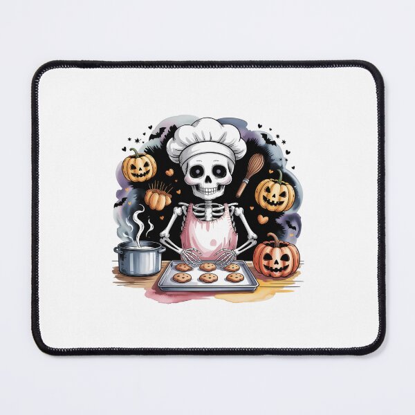 Item preview, Pumpink skeleton mom cooking happy halloween designed and sold by VENOM0RIOT.