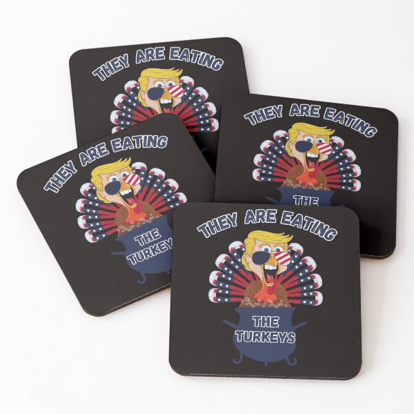 Item preview, They Are Eating The Turkeys Funny Thanksgiving designed and sold by ketkacreations.