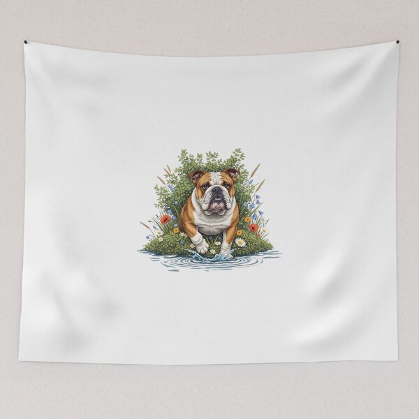 Item preview, My Dear Friends, Merry Christmas,Popular Dog Breeds Art – Cocker Spaniel, Border Collie, Beagle, Bulldog, Schnauzer, Australian Shepherd & Whippet Illustration, Dog Lover Gift, Realistic Pet Design designed and sold by chipmuckdesignn.