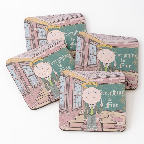 Item preview, Everything Is Fine Teacher designed and sold by PictorialWhimsy.