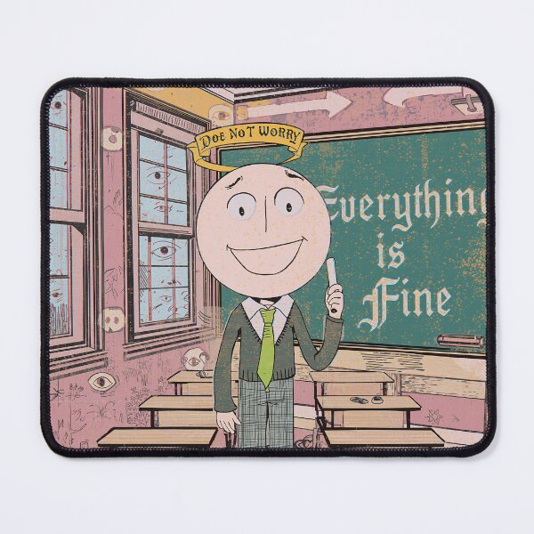 Item preview, Everything Is Fine Teacher designed and sold by PictorialWhimsy.