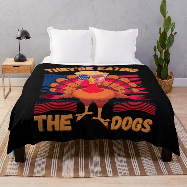 Item preview, They Are Eating The Dogs Funny Thanksgiving designed and sold by ketkacreations.