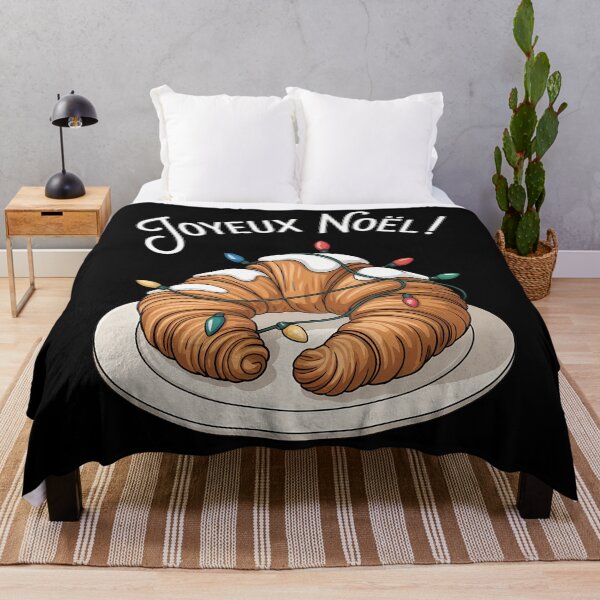 Item preview, Merry Christmas in French Croissant designed and sold by georgiaarsnal.