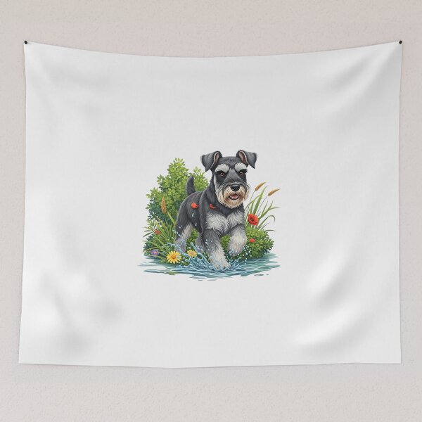 Item preview, My Dear Friends, Merry Christmas,Popular Dog Breeds Art – Cocker Spaniel, Border Collie, Beagle, Bulldog, Schnauzer, Australian Shepherd & Whippet Illustration, Dog Lover Gift, Realistic Pet Design designed and sold by chipmuckdesignn.