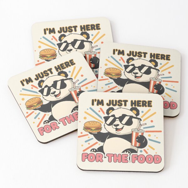 Item preview, Cool Panda Food lover   designed and sold by dreephic22.