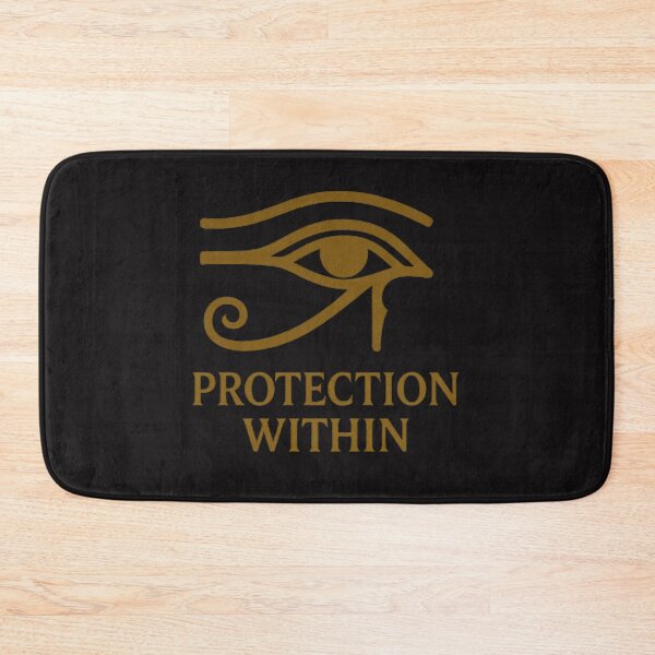 Item preview, Eye of Horus (Udjat) – Protection Within Gold Line Art designed and sold by Eye Of Horus.