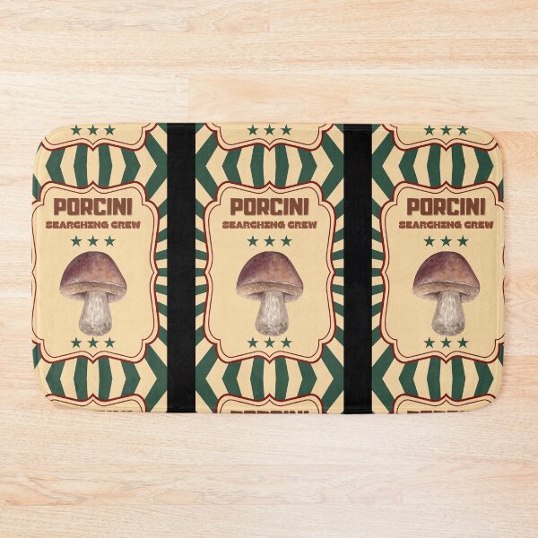 Item preview, Porcini Searching Crew - Vintage Essential Design designed and sold by AtushaSpark.