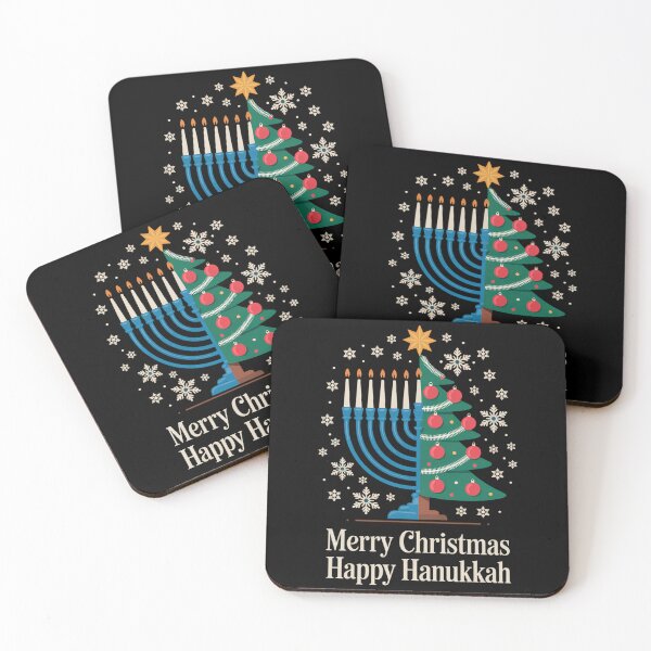 Item preview, Merry Happy Christmas Hanukkah designed and sold by georgiaarsnal.