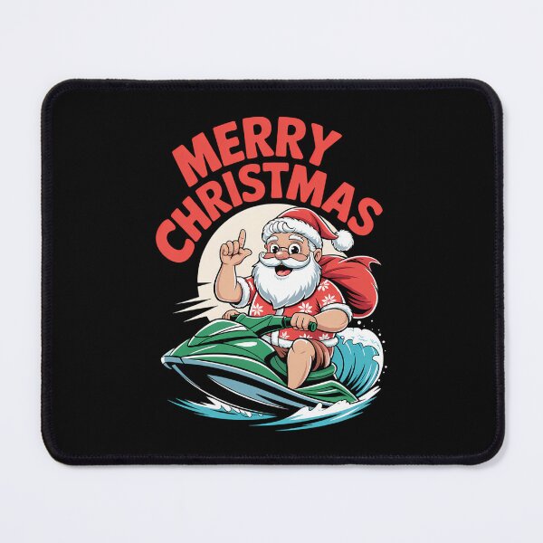 Item preview, Merry Christmas Santa Ski Watersports designed and sold by georgiaarsnal.