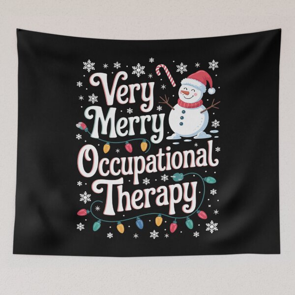 Item preview, Merry Occupational Therapy Funny Squad Christmas designed and sold by georgiaarsnal.