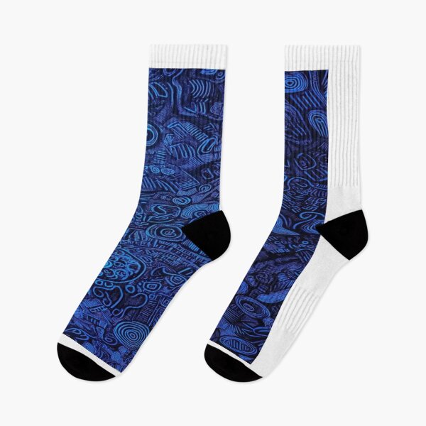 Item preview, Blue Motion Blur Art designed and sold by NivyasArtistry.