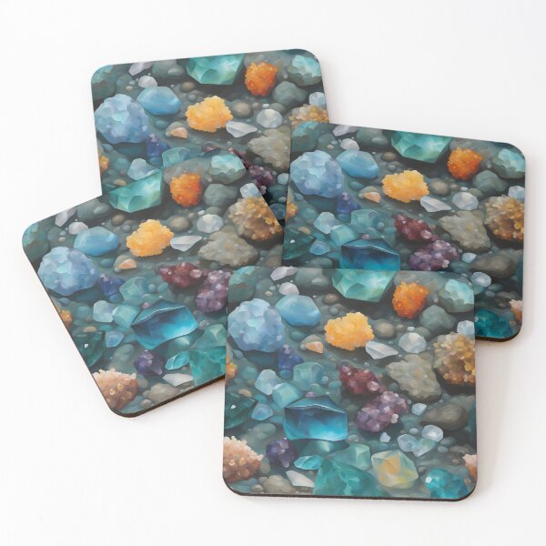 Item preview, Crystals on Sea Floor designed and sold by CalmnessbyChoice.